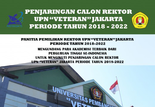 Informasi Penjaringan Calon Rektor UPN 