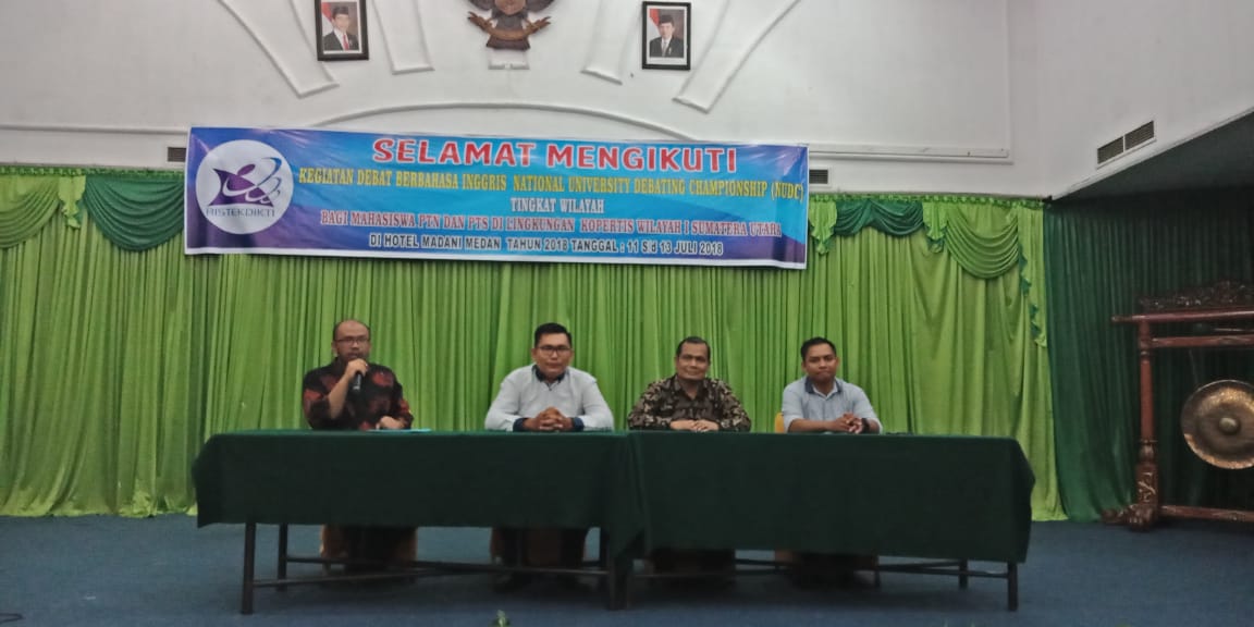 Debat Bahasa Inggris National University Debating Championship (NUDC)