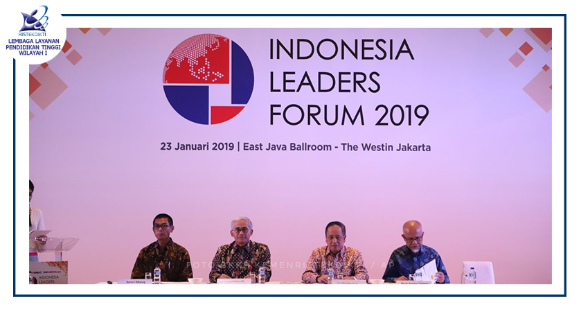Menristekdikti Bahas Produk Inovasi Berdaya Saing Tinggi di Indonesia Leaders Forum (ILF)
