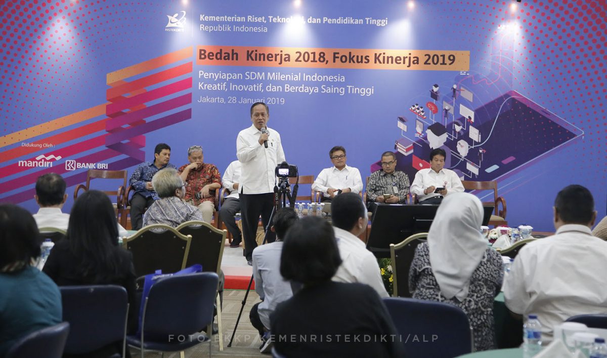 Kemenristekdikti Siapkan SDM Milenial Indonesia Kreatif, Inovatif, dan Berdaya Saing Tinggi