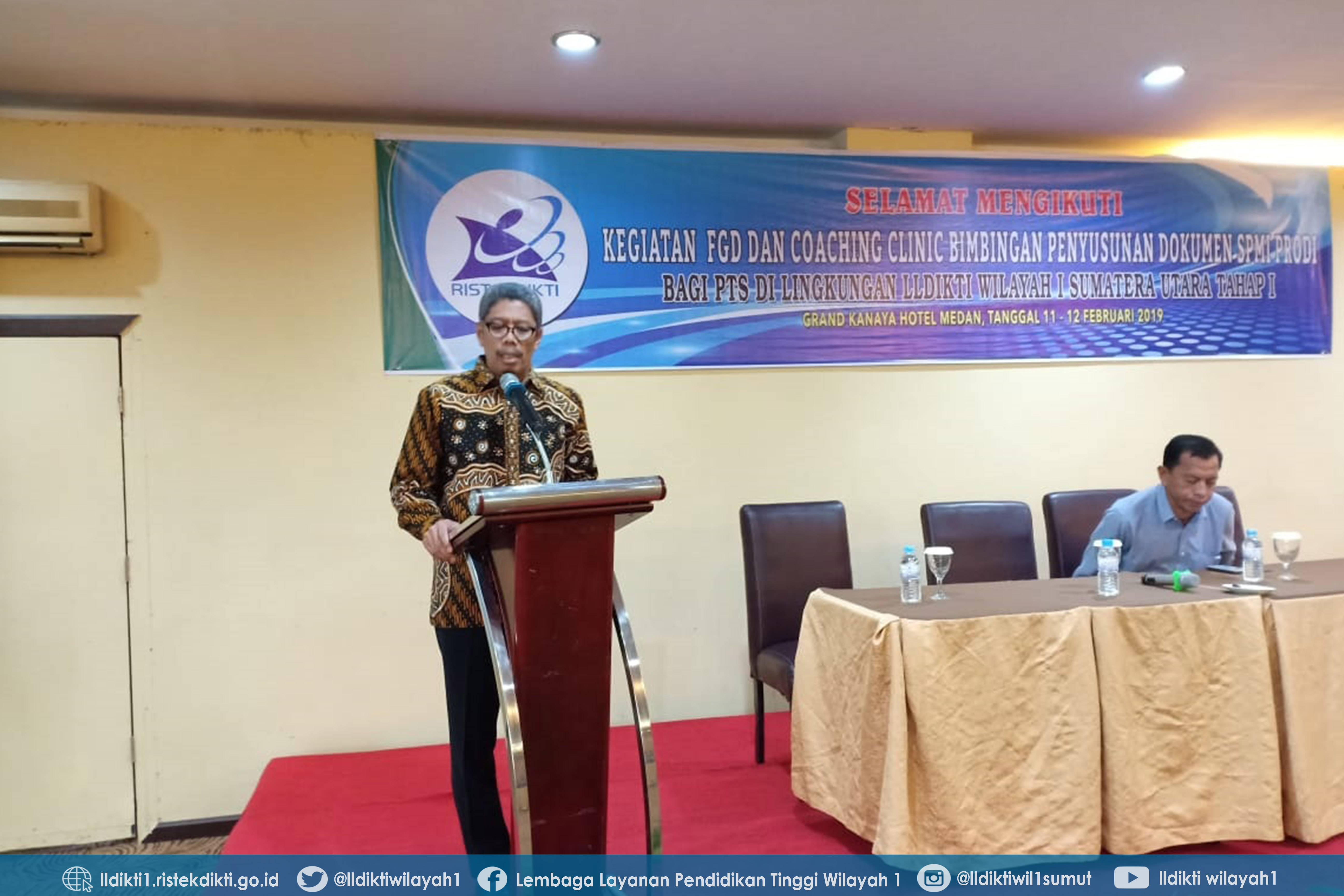 Kegiatan FGD dan Coaching Clinic Bimbingan Penyusunan Dokumen SPMI Prodi (Tahap I)