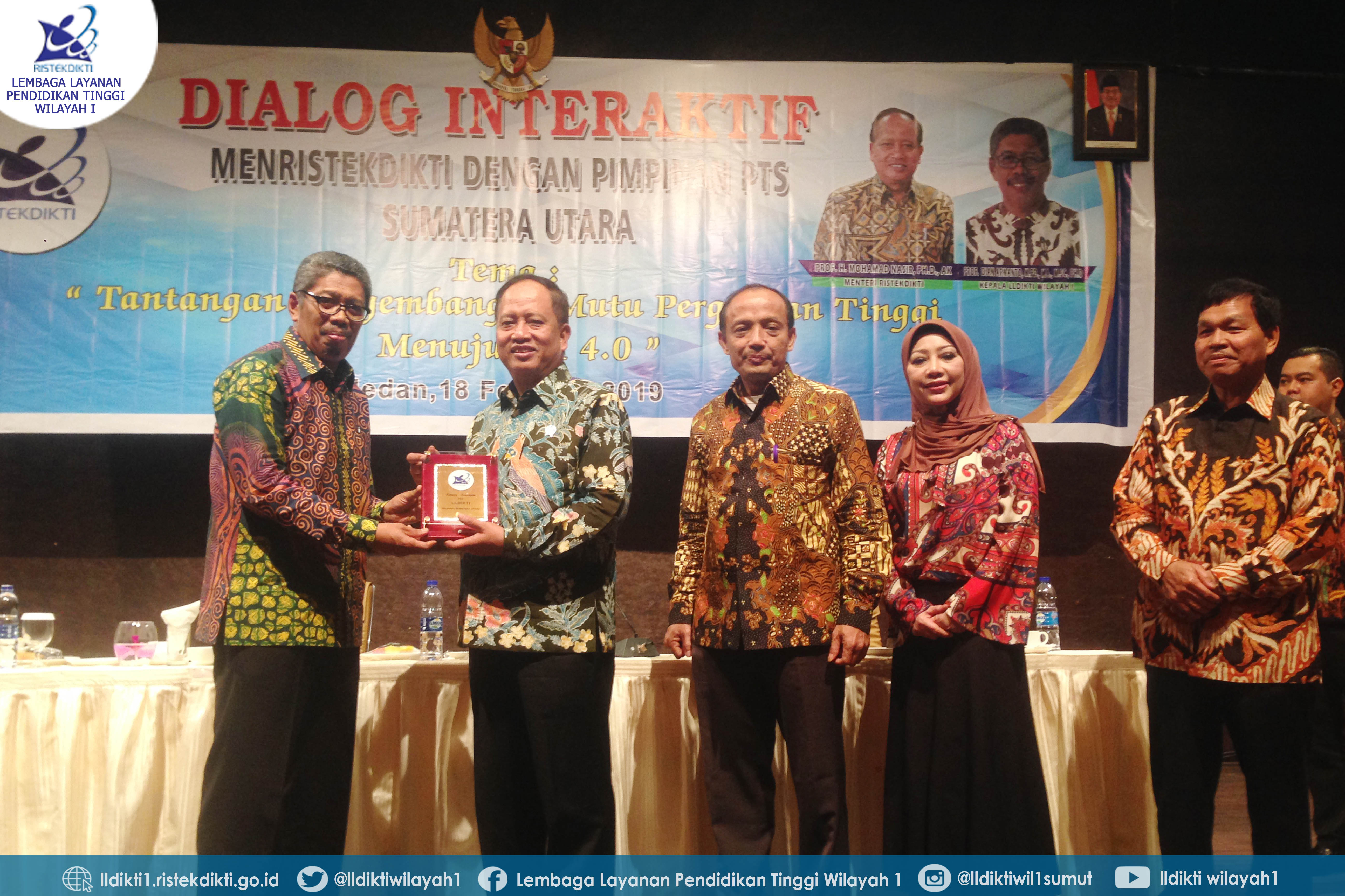 Dialog Interaktif Menteri Riset, Teknologi, dan Pendidikan Tinggi