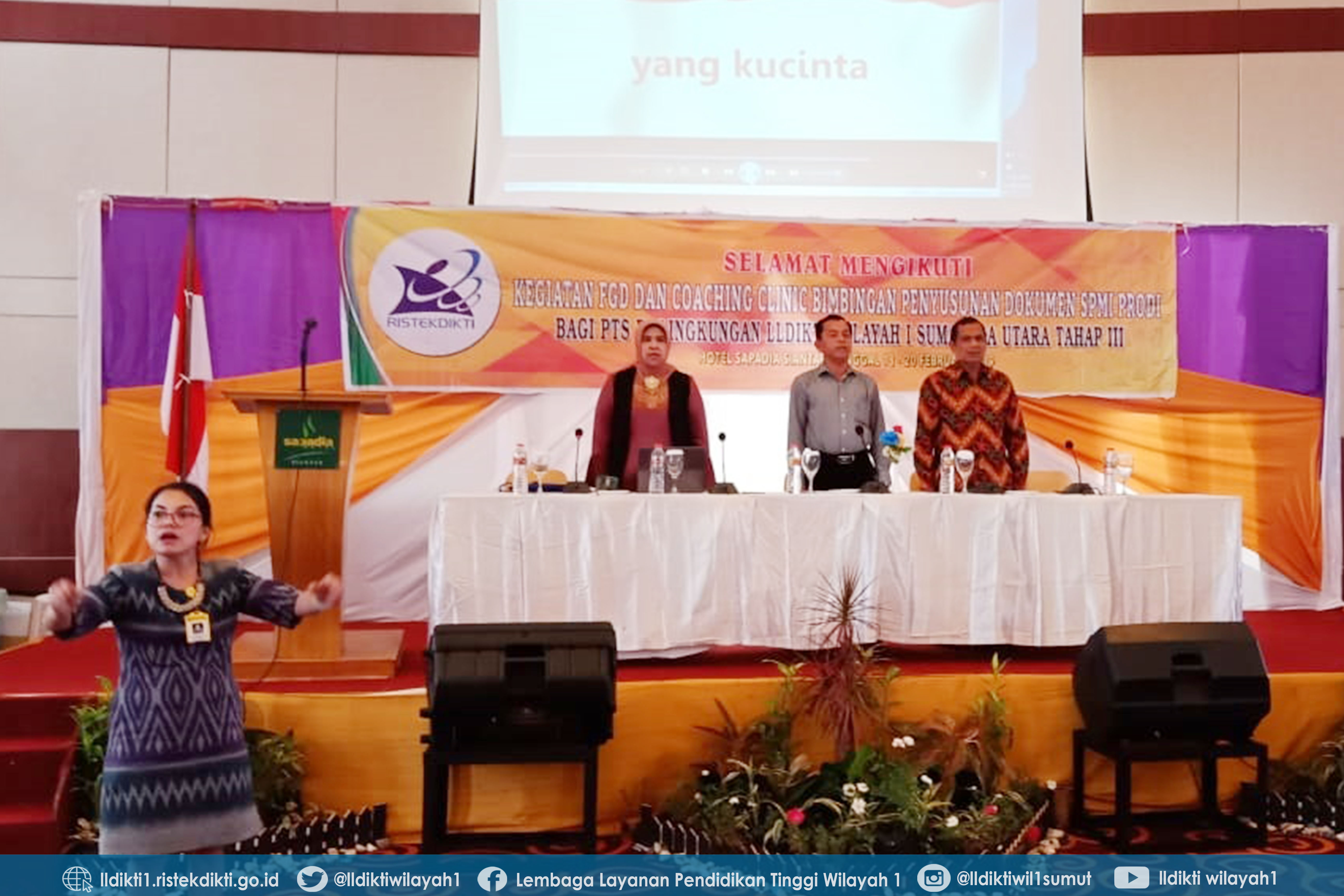 Kegiatan FGD dan Coaching Clinic Bimbingan Penyusunan Dokumen SPMI Prodi (Tahap III)