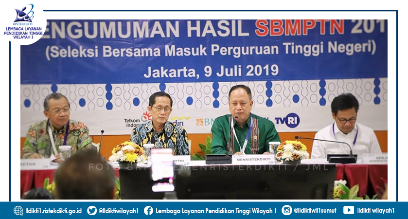 168.742 Peserta Lulus SBMPTN 2019 di 85 PTN se-Indonesia