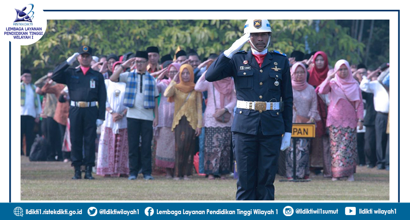 Pimpin Upacara HUT RI Ke-74, Menristekdikti Siap Wujudkan SDM Unggul Indonesia Maju
