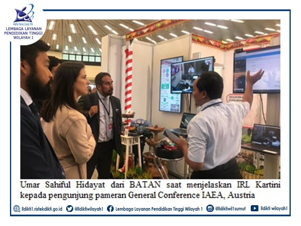 Demo Online IRL Kartini dari General Conference IAEA, Austria