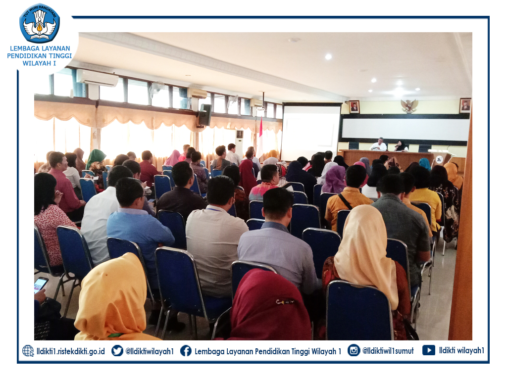 LLDIKTI Wilayah I Gelar Evaluasi Pelaporan Data PDDIKTI Semester 20182