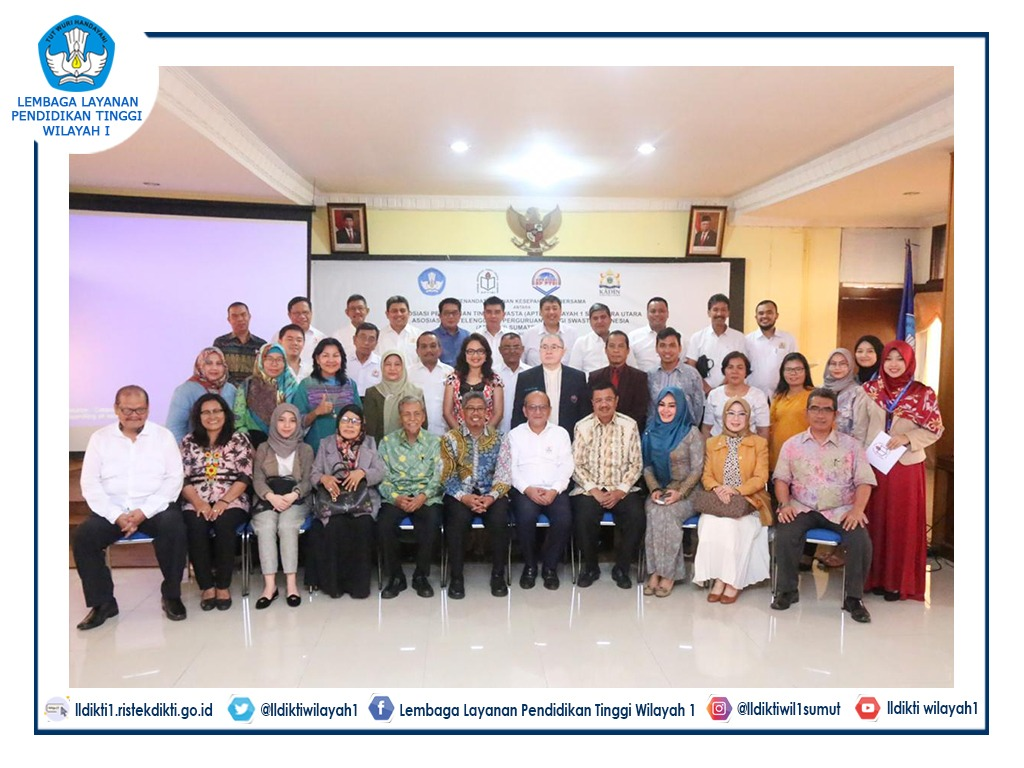 APTISI dan ABPPTSI Lakukan Kerja Sama dengan KADIN Sumut di LLDikti Wilayah I