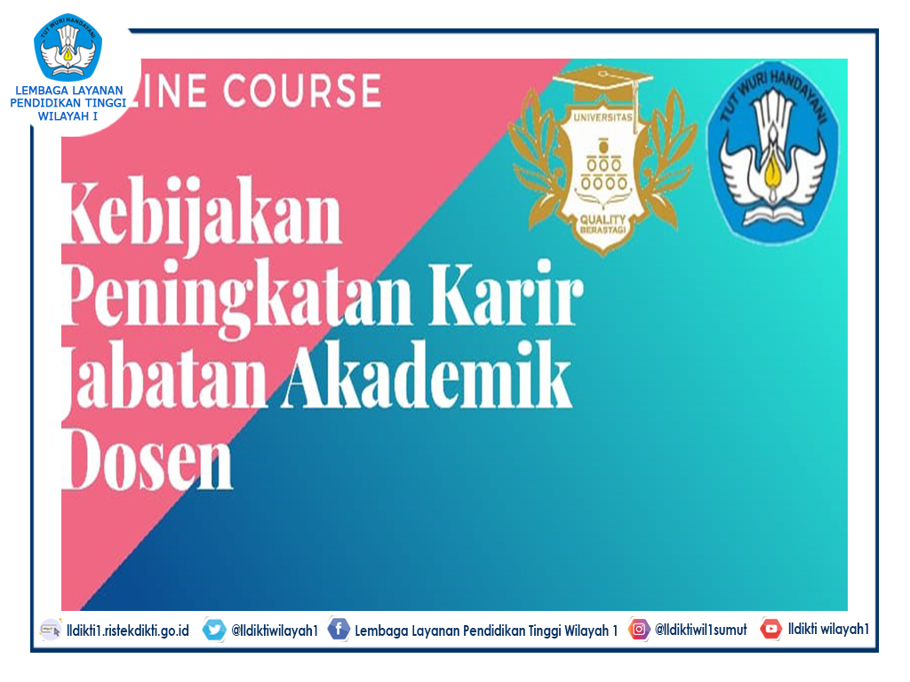Seminar Online Kebijakan Peningkatan Karir Jabatan Akademik Dosen