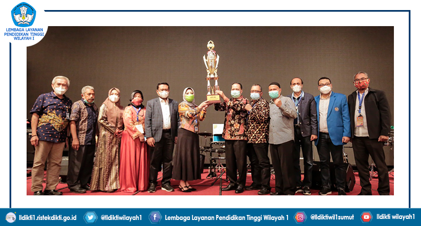 UMSU Juara Umum Monev Mutu LLDikti Sumut 2020
