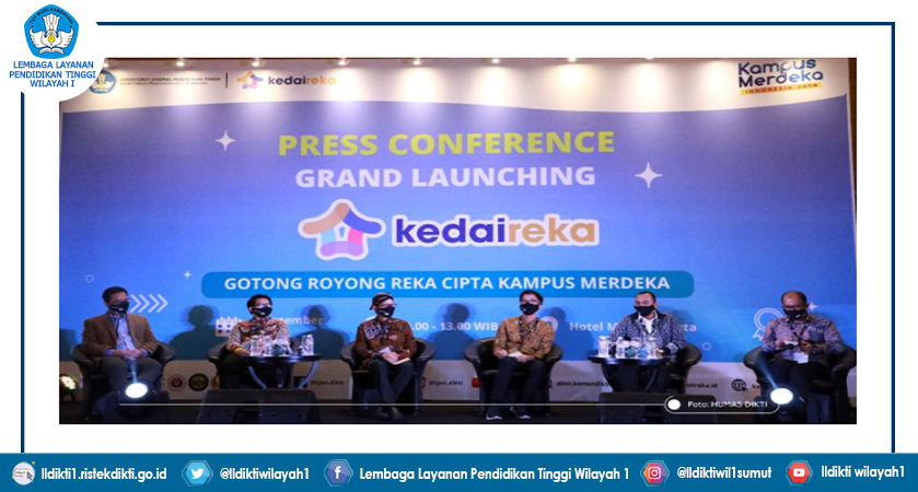 PELUNCURAN PLATFORM KEDAIREKA UNTUK KEDAULATAN INDONESIA DALAM REKA CIPTA
