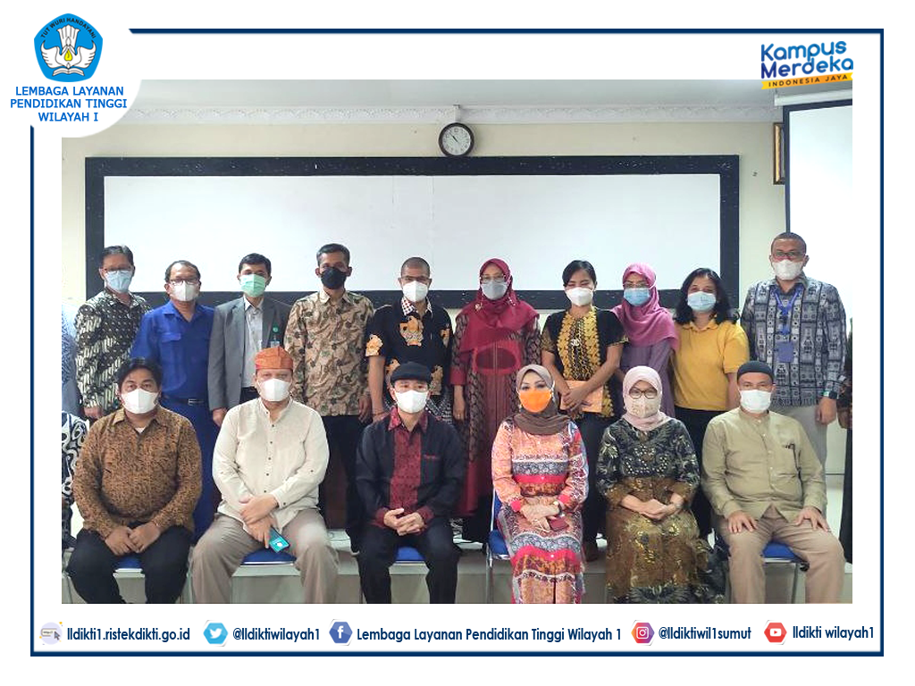 LLDikti Wilayah I Menjembatani PTS Laksanakan Kolaborasi Riset bersama Lembaga Penelitian USU