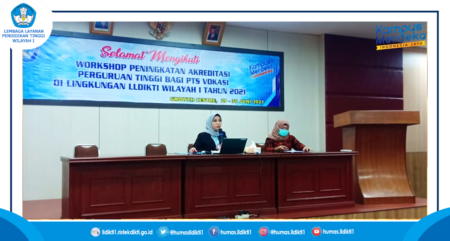 LLDikti Wilayah I Gelar Workshop Peningkatan Akreditasi PTS Vokasi