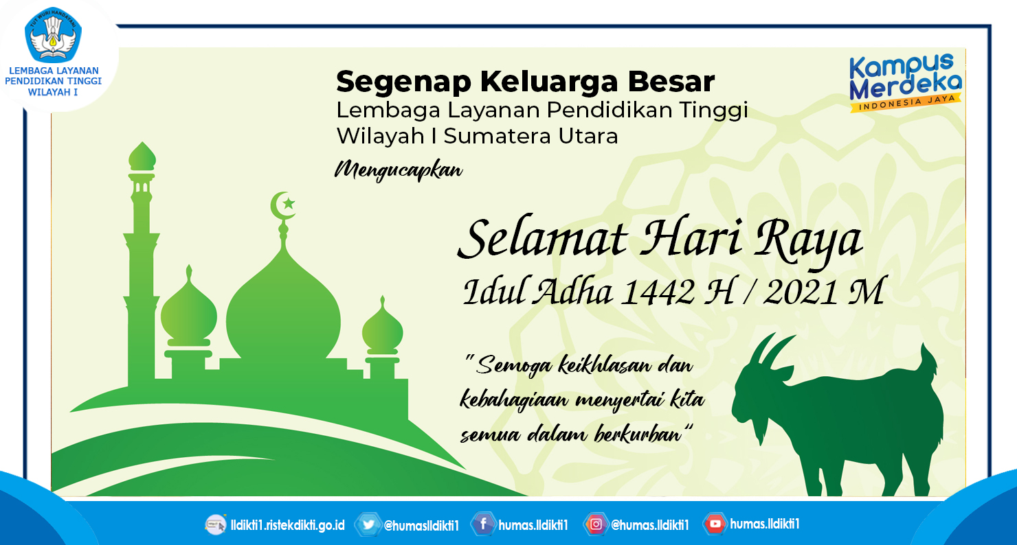 Selamat Hari Raya Idul Adha 1442 H/2021 M