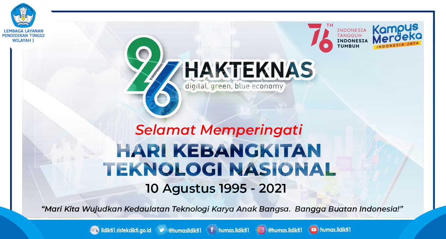 Selamat Hari Kebangkitan Teknologi Nasional 2021