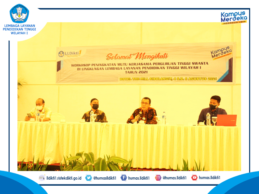Tingkatkan Mutu Kerjasama Perguruan Tinggi, LLDikti Wilayah I Gelar Workshop