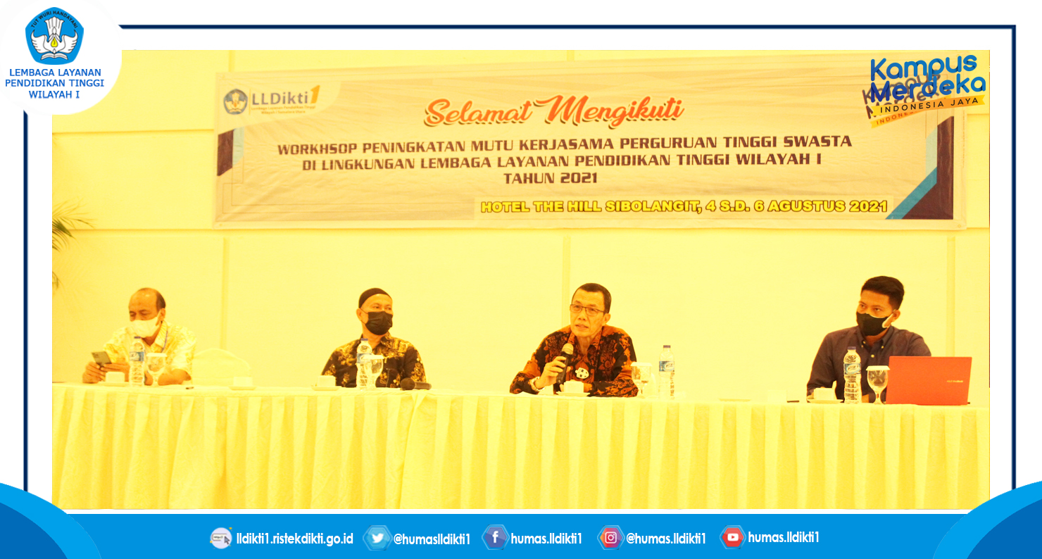 Tingkatkan Mutu Kerjasama Perguruan Tinggi, LLDikti Wilayah I Gelar Workshop