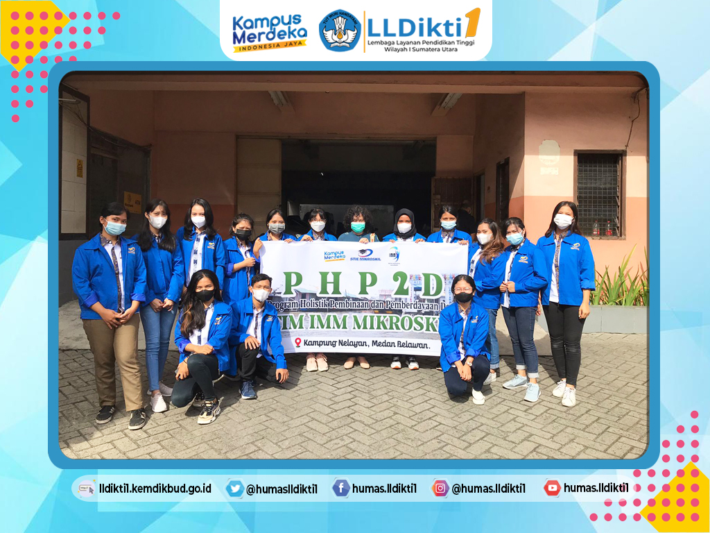 Lolos Seleksi, Tim PHP2D Universitas Mikroskil menjadikan Medan Belawan sebagai desa binaan