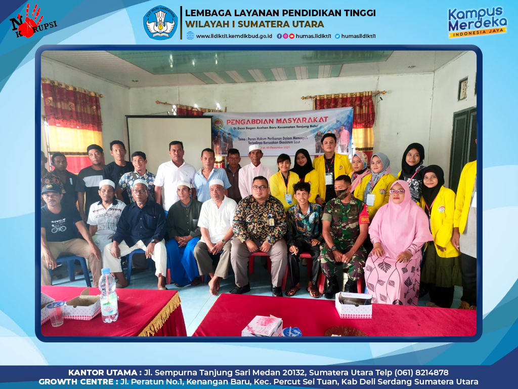 MAHASISWA FH UNA : "LAUT PANTAI TIMUR SUMATERA UTARA MILIK NENEK MOYANG KITA"