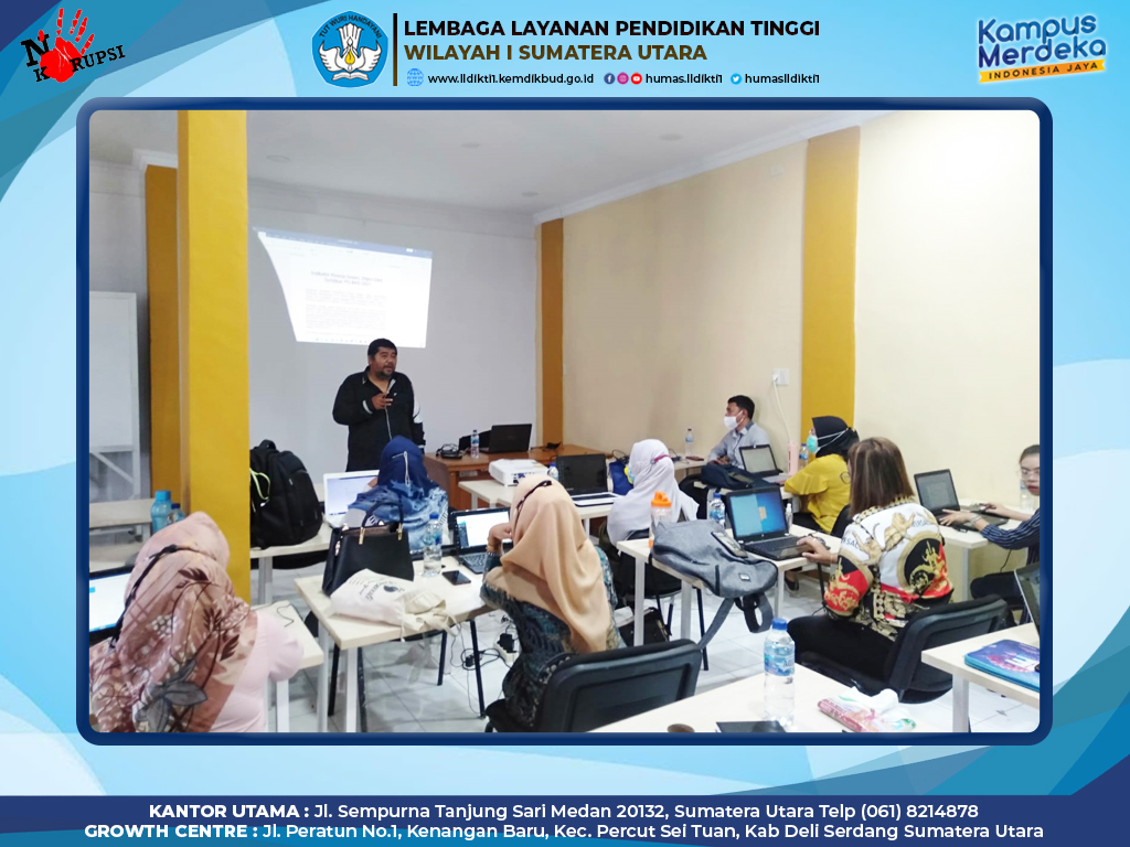 INSTITUT TEKNOLOGI DAN BISNIS INDONESIA MELAKSANAKAN WORKSHOP PEMANTAPAN PENGISIAN BKD DENGAN SISTER