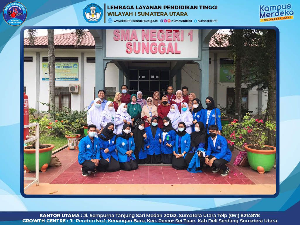 STIKES WIDYA HUSADA MEDAN MELAKSANAKAN PROGRAM EDUKASI KESEHATAN SEKOLAH (EDUKESS)