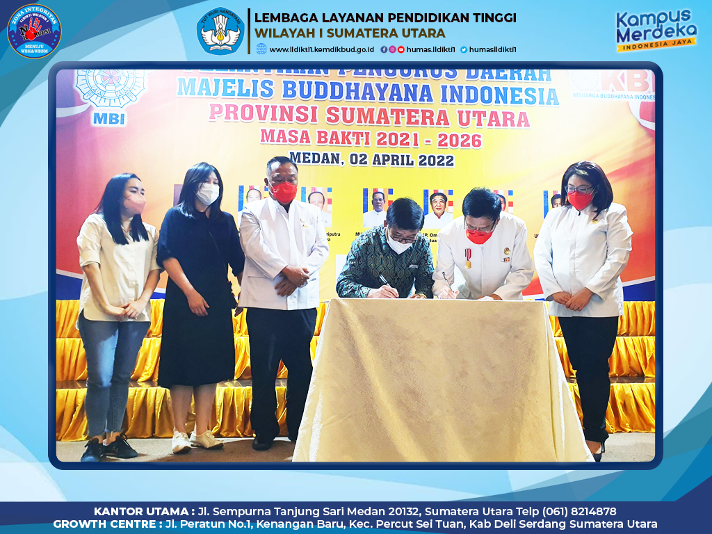 UNIVERSITAS IBBI JALIN KERJASAMA DENGAN MAJELIS BUDDHAYANA INDONESIA PROVINSI SUMATERA UTARA