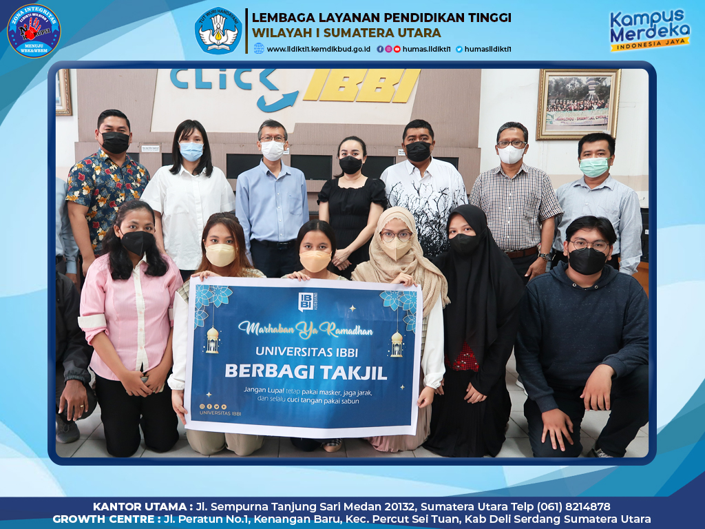 BEM UNIVERSITAS IBBI BERBAGI TAKJIL 