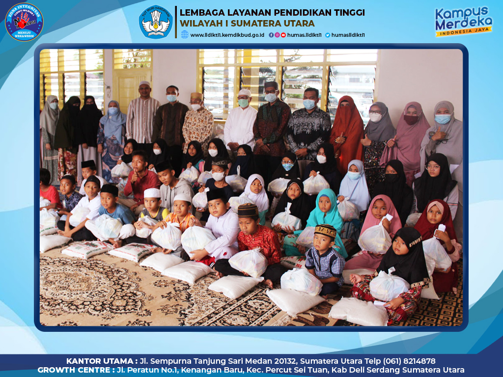 PROGRAM UNHAJ BERBAGI BERI SANTUNAN ANAK YATIM