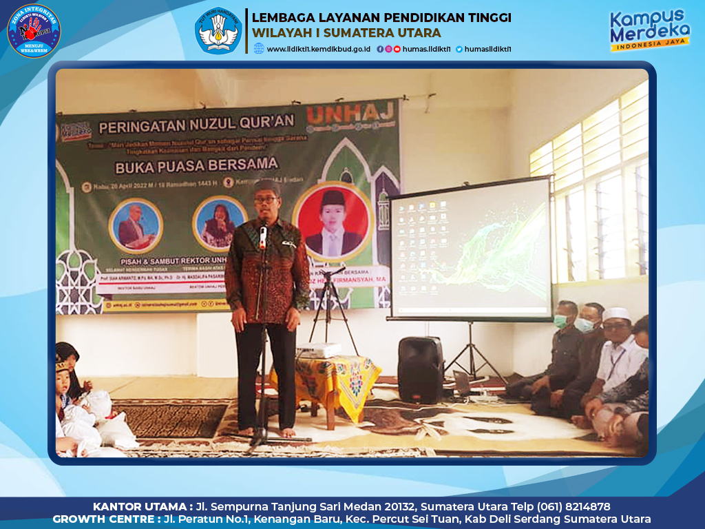 PROF. DIAN ARMANTO RESMI MENJABAT REKTOR UNHAJ