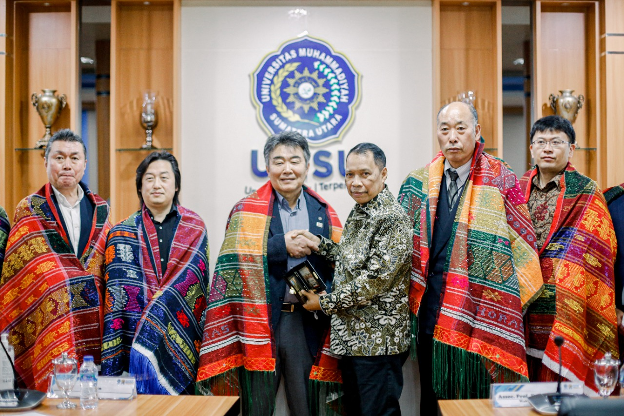 JEPANG  - UMSU JOIN  RISET  PENGEMBANGAN  ENERGI TERBARUKAN