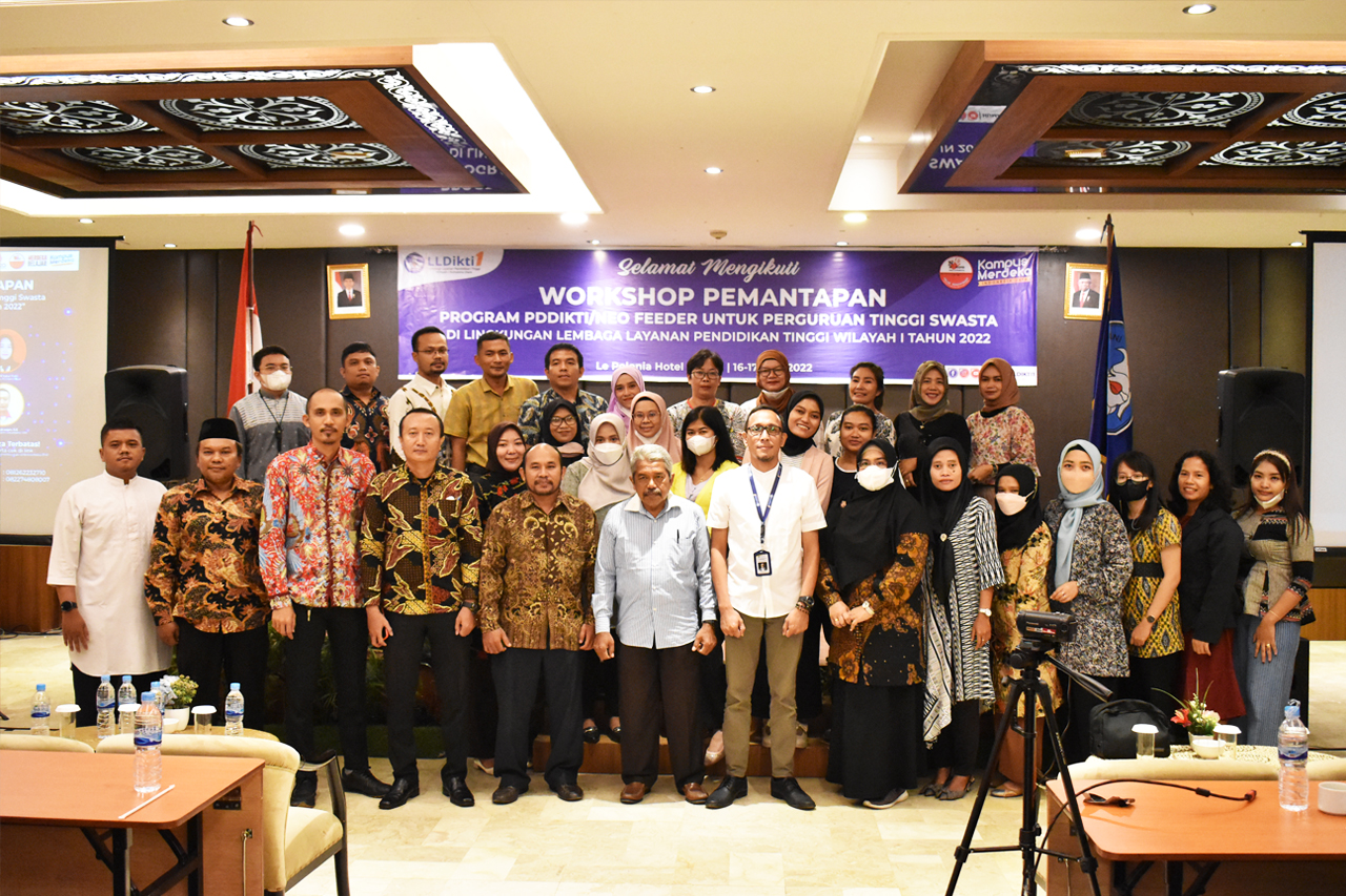 LLDIKTI WILAYAH I GELAR WORKSHOP NEO FEEDER BAGI PTS DI LINGKUNGAN LLDIKTI WILAYAH I
