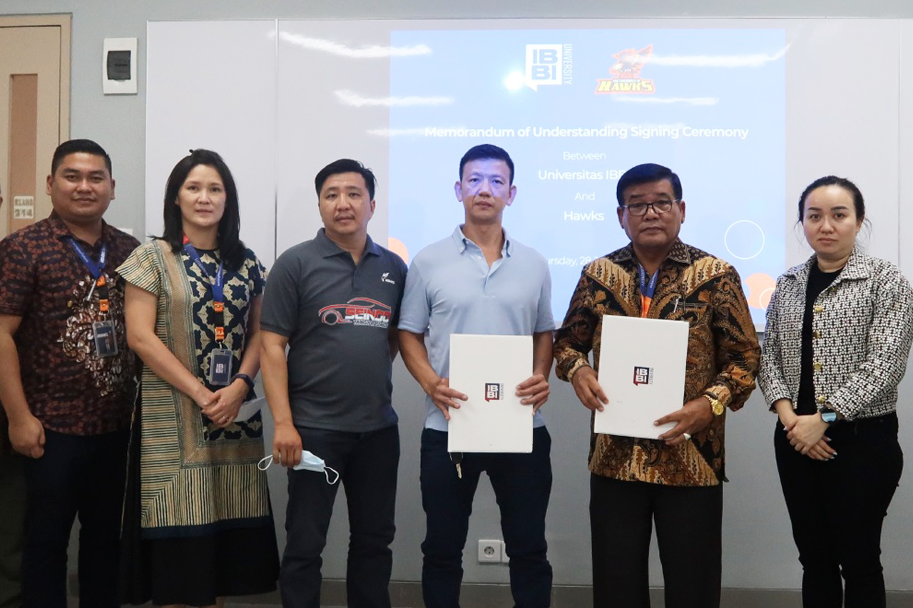 UNIVERSITAS IBBI TEKEN MOU BERIKAN BEASISWA KEPADA ATLET BOLA BASKET