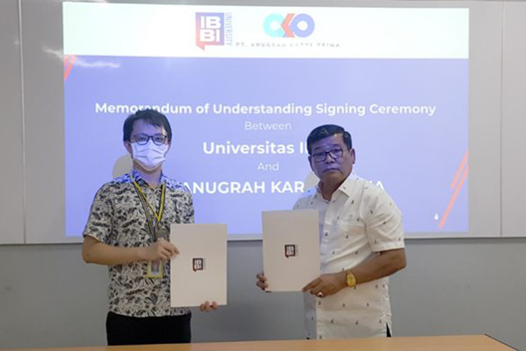 UNIVERSITAS IBBI JALIN KERJASAMA DENGAN PT ARTABOGA CEMERLANG, PT CAHAYA ALAM SEJATI DAN PT ANUGRAH KARYA PRIMA