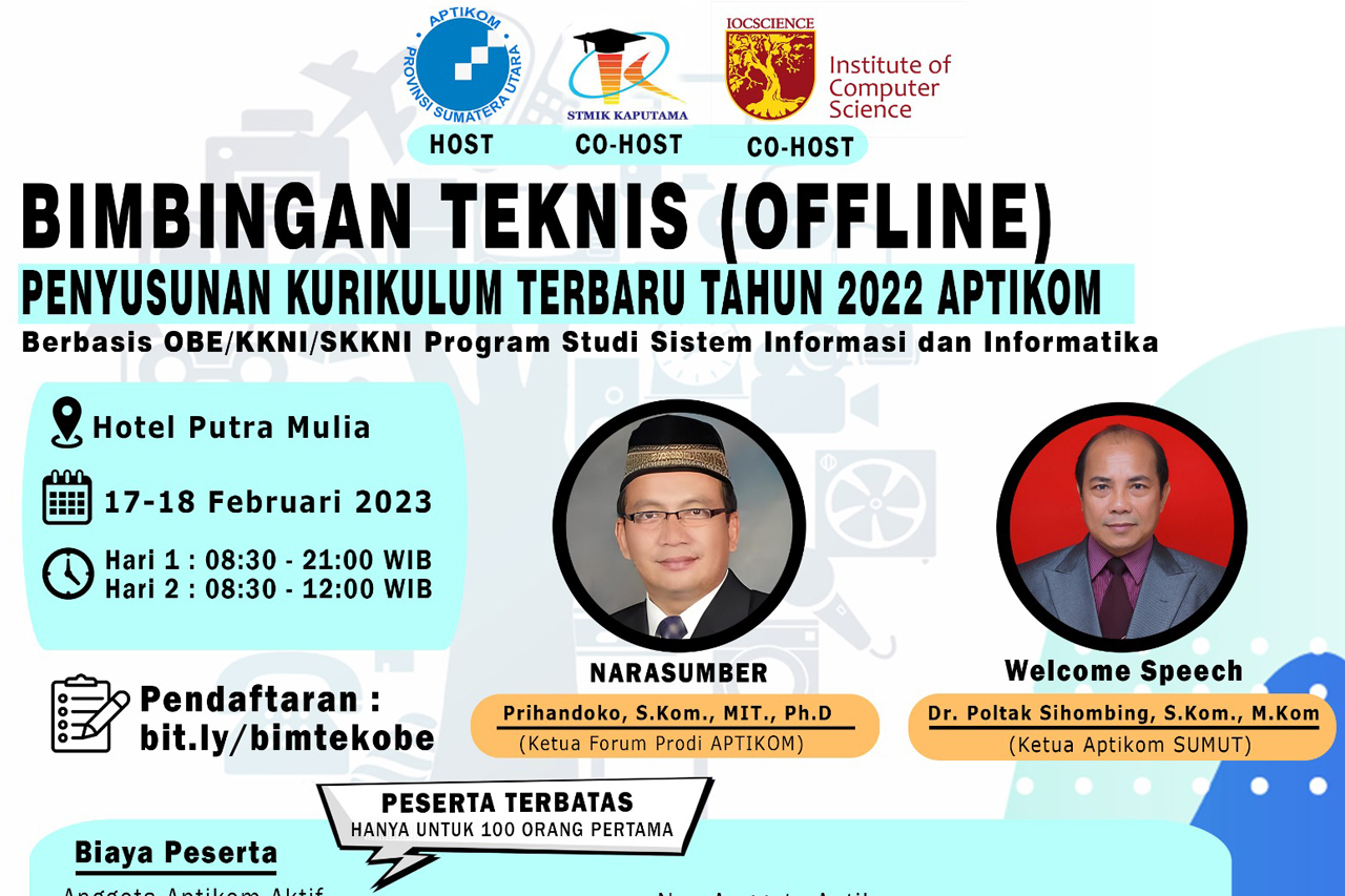 BIMBINGAN TEKNIS PENYUSUNAN KURIKULUM TERBARU TAHUN 2022 APTIKOM