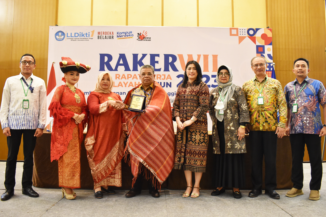 RAKERWIL LLDIKTI WILAYAH I TAHUN 2023 MENGUSUNG TEMA TRANSFORMASI MANAJEMEN PERGURUAN TINGGI DI ERA INDUSTRI 5.0
