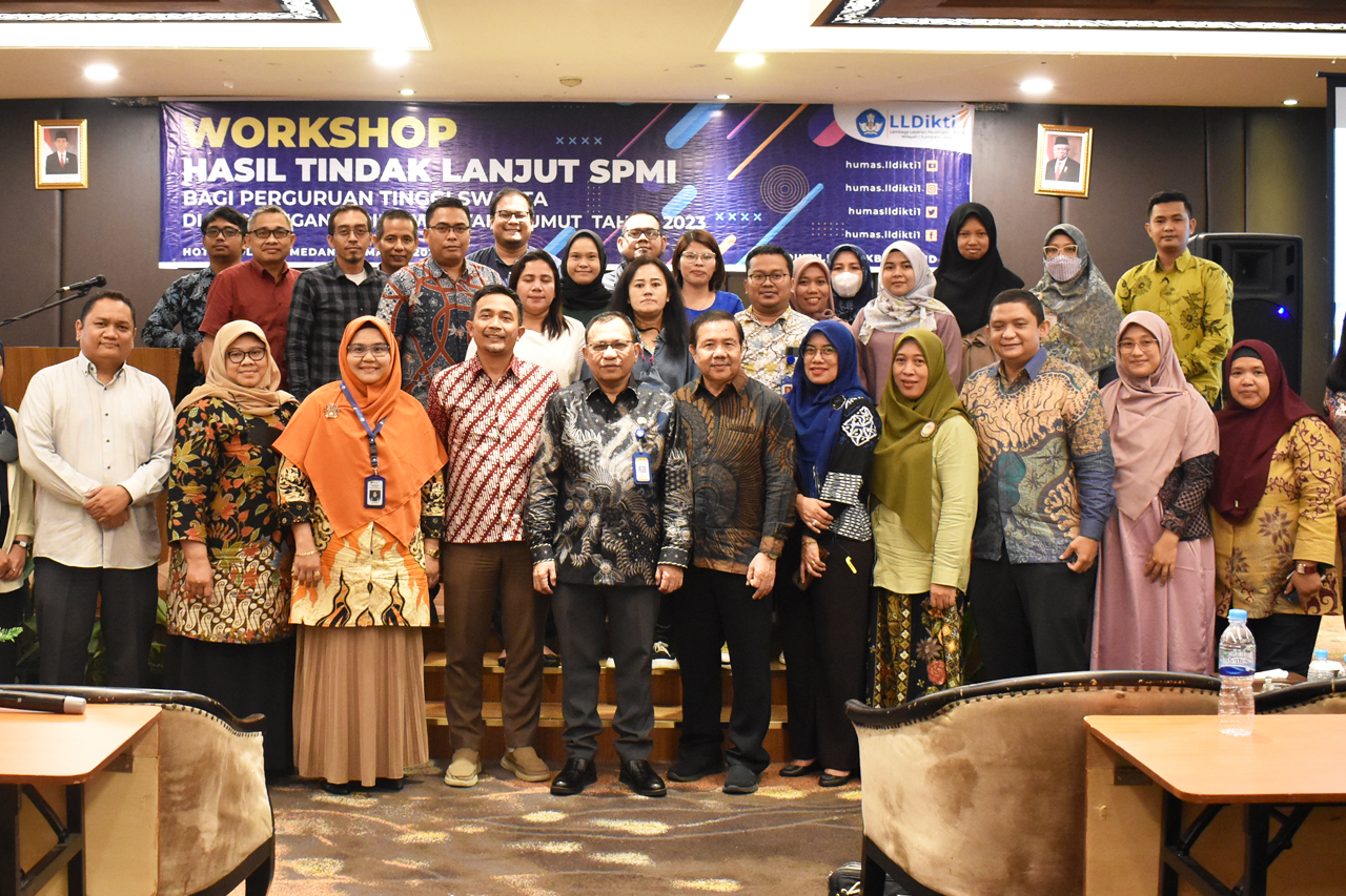 LLDIKTI WILAYAH I GELAR WORKSHOP HASIL TINDAKLANJUT SPMI BAGI PERGURUAN TINGGI SWASTA SUMUT
