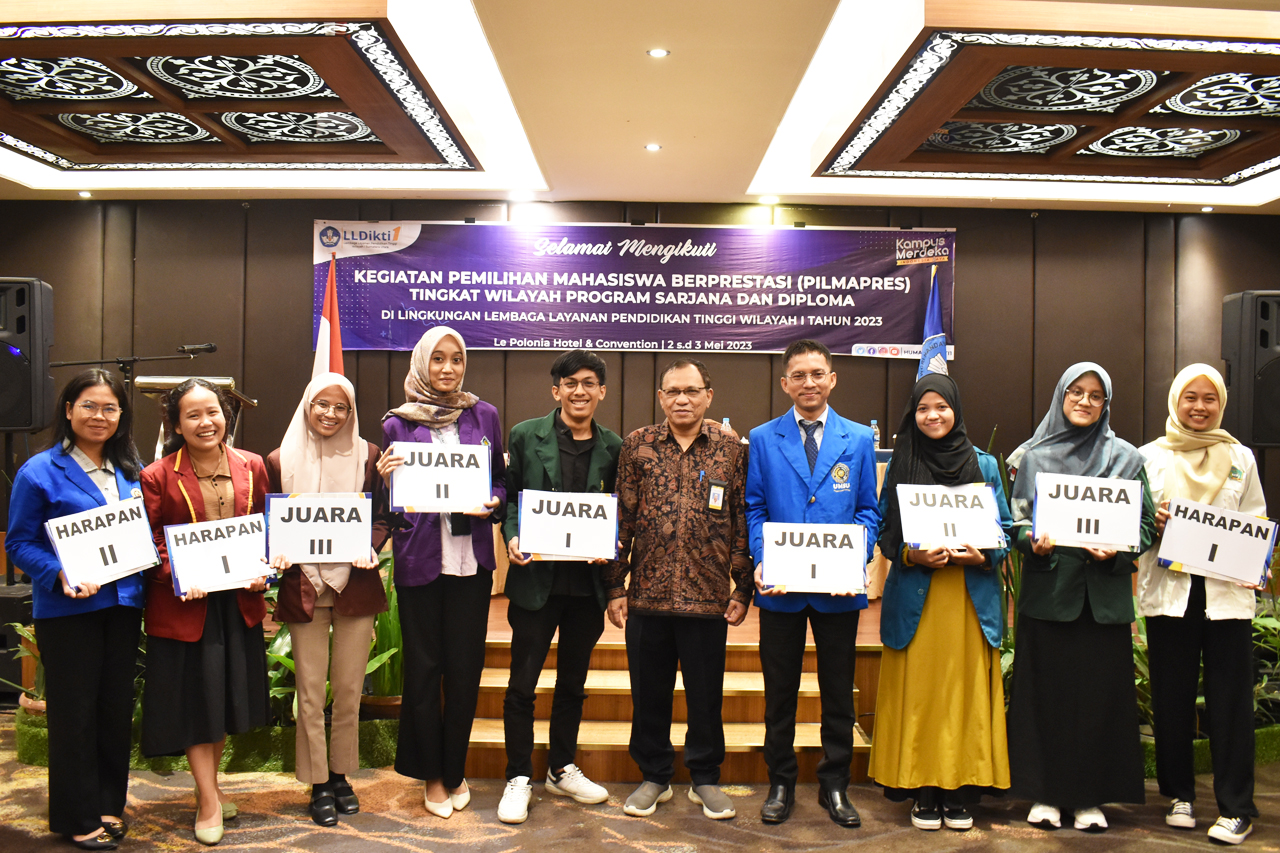 LLDIKTI WILAYAH I GELAR SELEKSI PEMILIHAN MAHASISWA BERPRESTASI TAHUN 2023 TINGKAT WILAYAH SUMATERA UTARA BAGI PTS DAN PTN