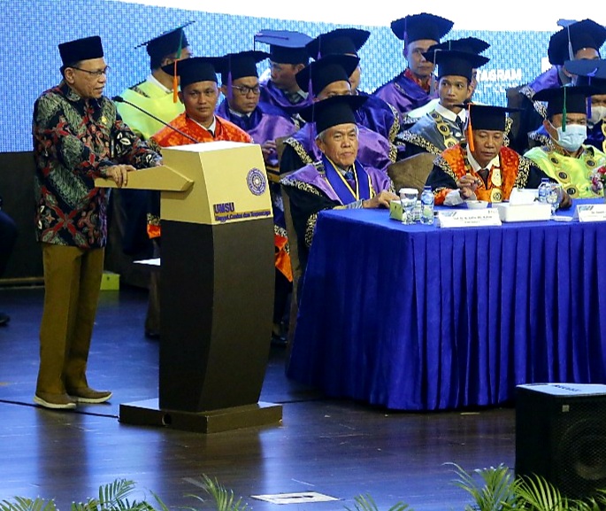 WISUDA 1276 LULUSAN,  LLDIKTI SUMUT YAKIN UMSU AKREDITASI INTERNASIONAL
