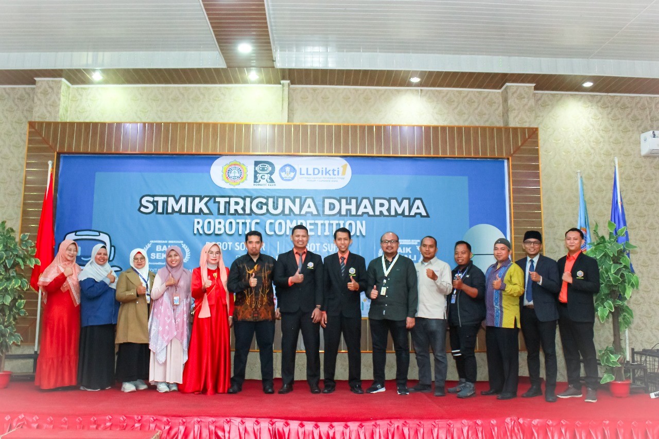 STMIK Triguna Darma Gelar Robotic Competition Tahun 2024