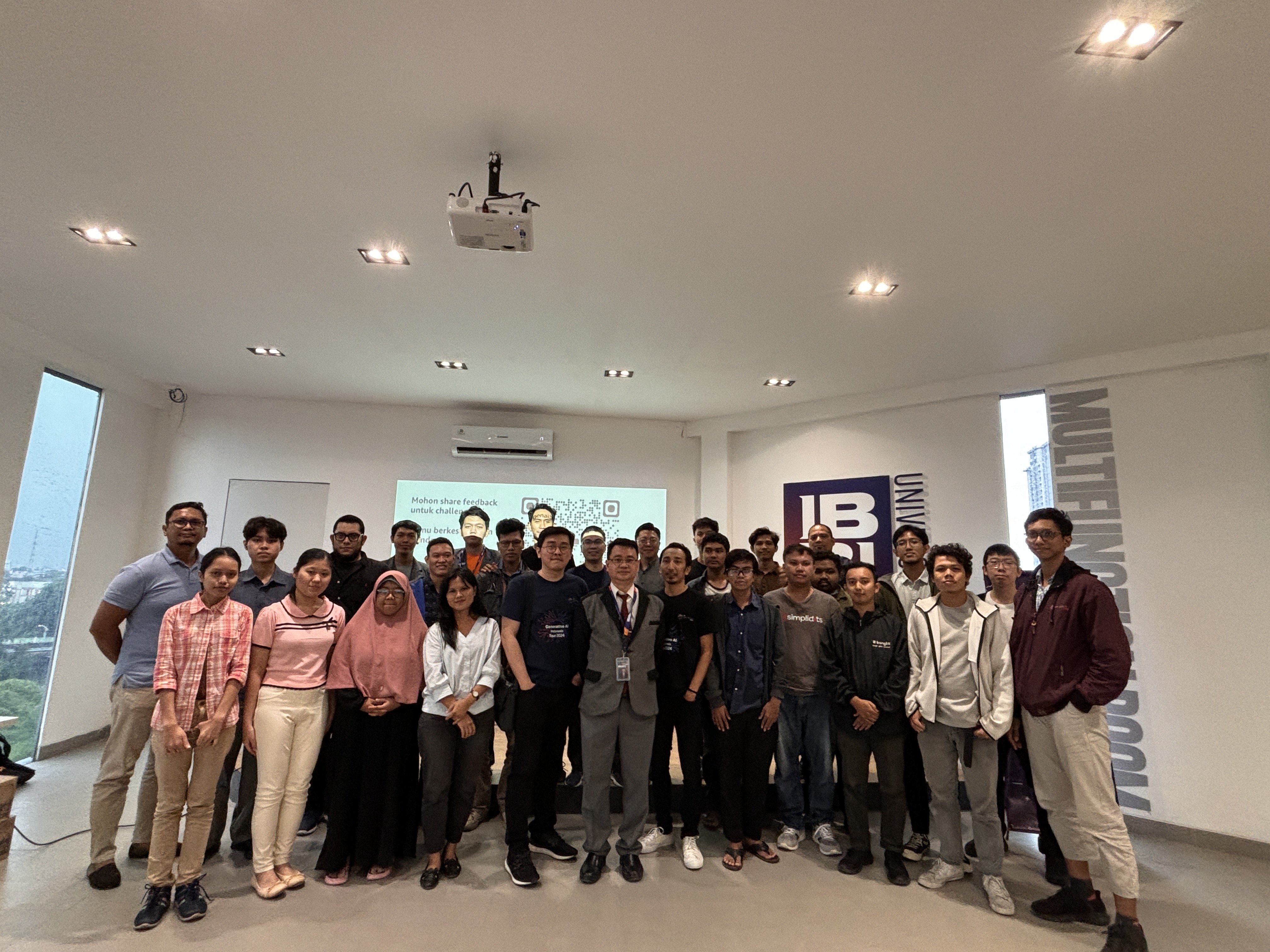 Universitas IBBI Mengadakan GEN AI Tour 2024, Menggali Potensi AI Generatif