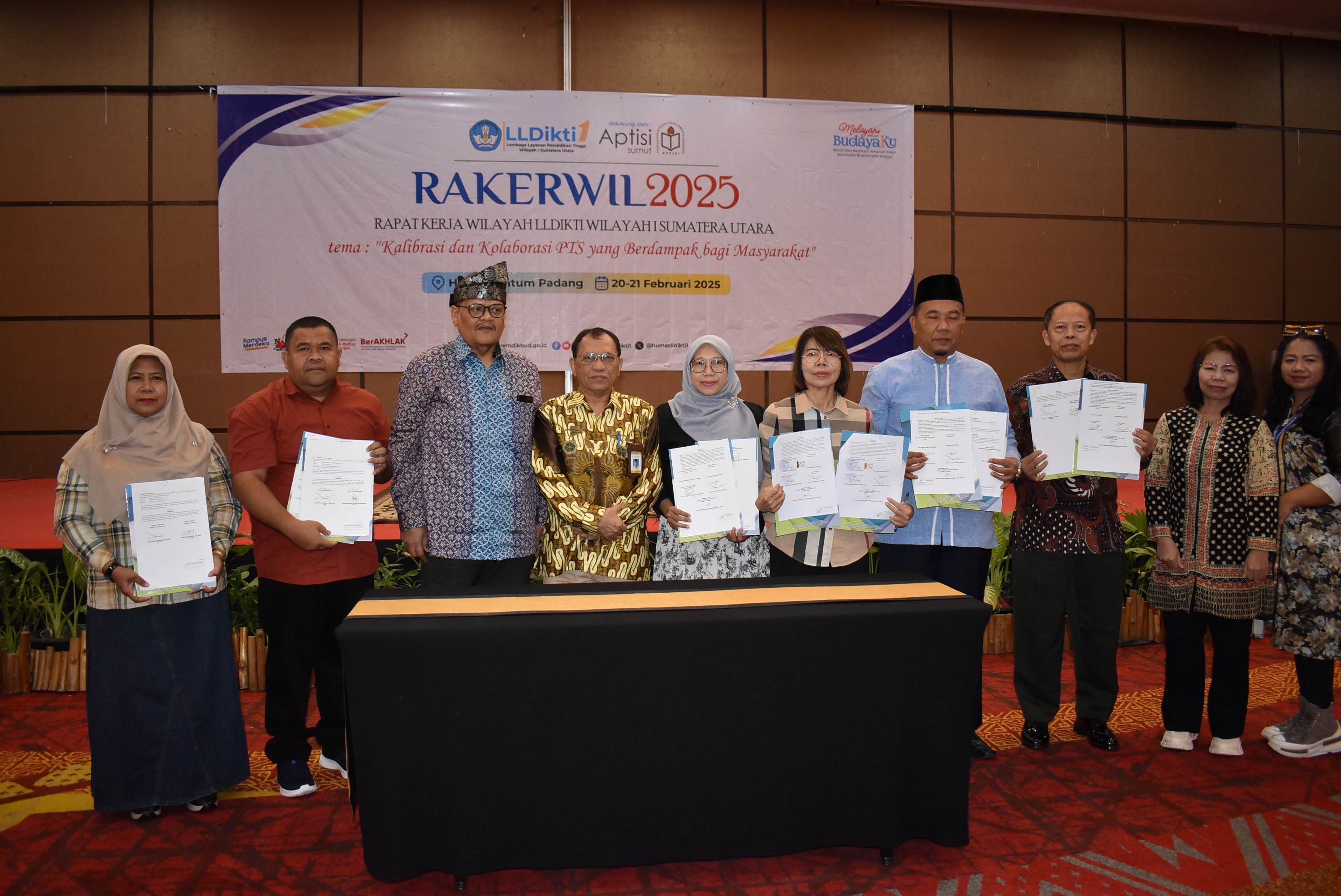 Sukses Digelar, Rakerwil Tahun 2025 LLDikti Wilayah I Dorong PTS agar Berdampak bagi Masyarakat
