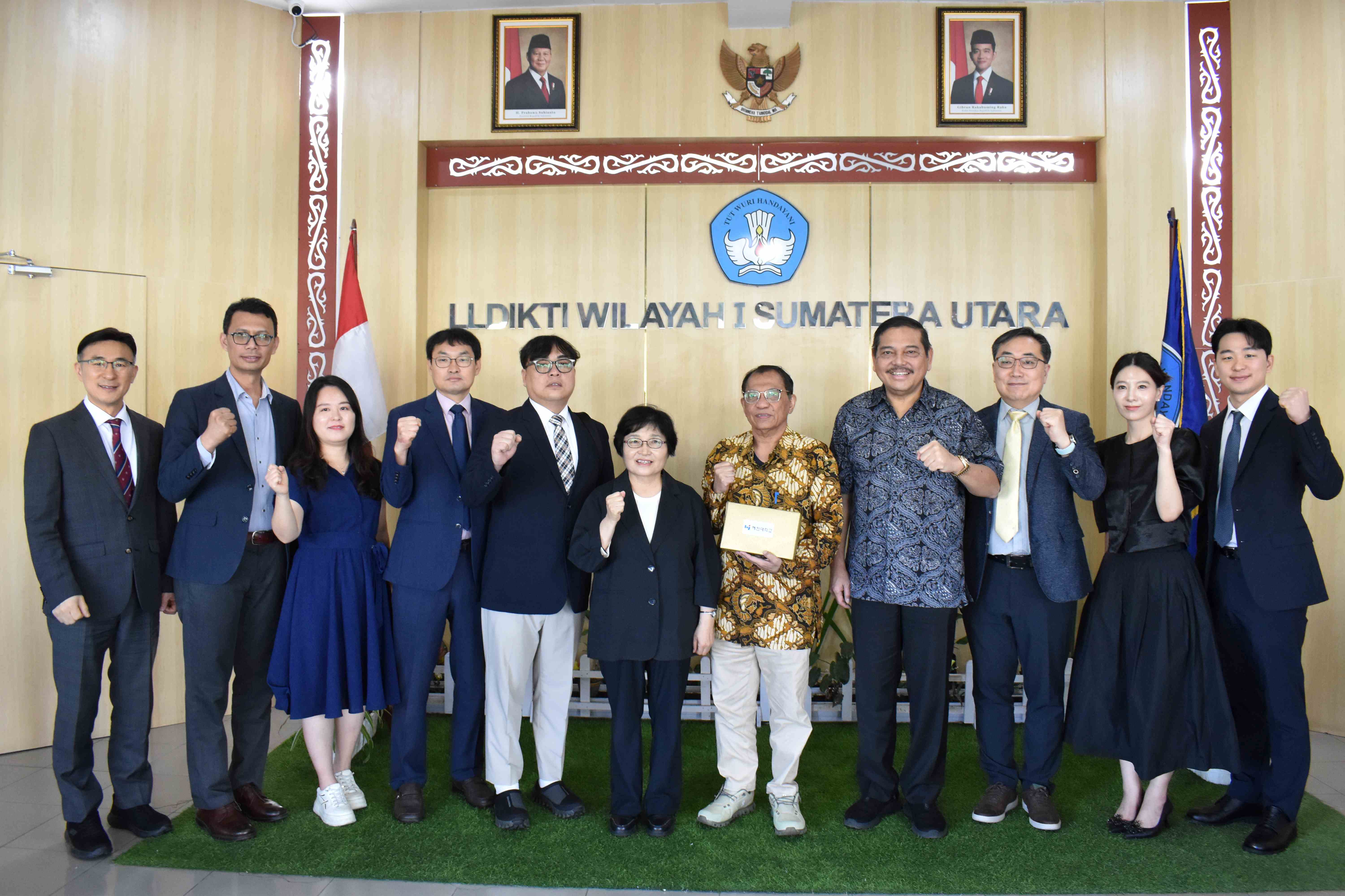 Kunjungi LLDIKTI Wilayah I, Rektor Hyejeon University Bawa Misi Promosi K-Food dan Kerjasama Kesehatan