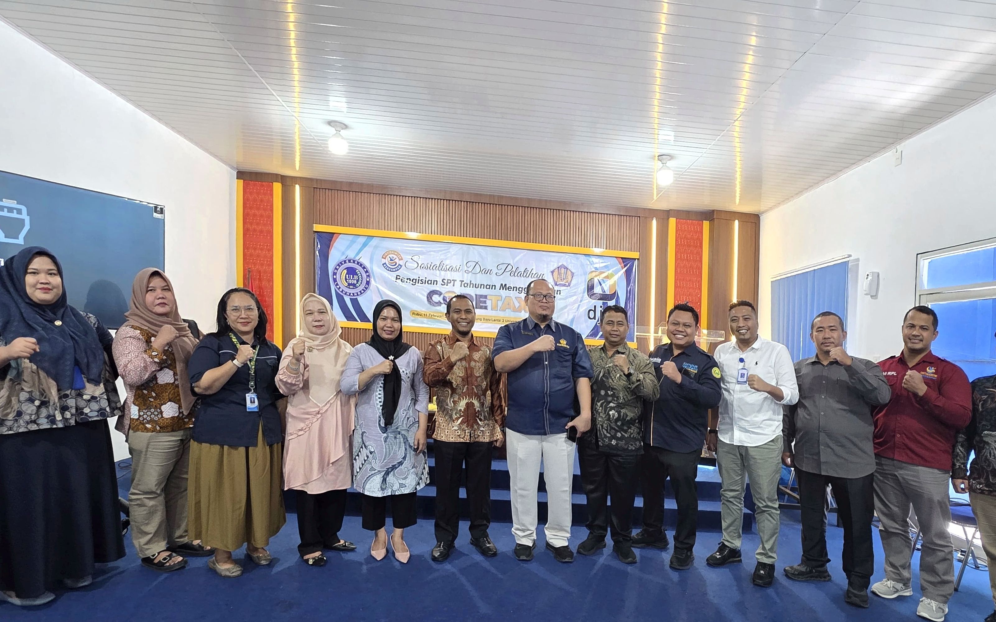 ULB Gelar Sosialisasi dan Pelatihan Pengisian SPT Tahunan Berbasis Coretax bagi Dosen dan Pegawai