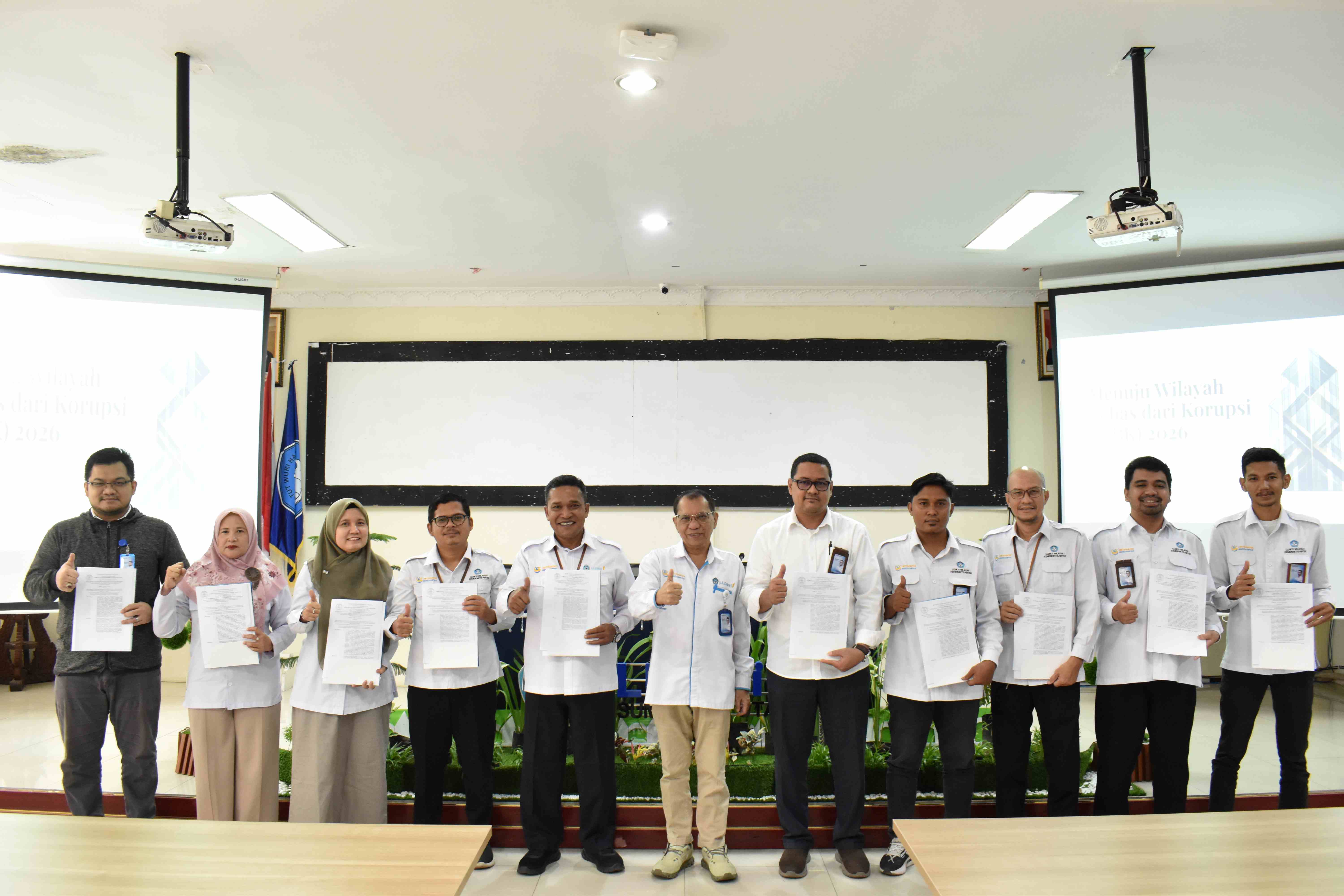 Menuju Zona Integritas Wilayah Bebas dari Korupsi, LLDikti Wilayah I Resmikan Tim Kerja ZI-WBK Tahun 2026