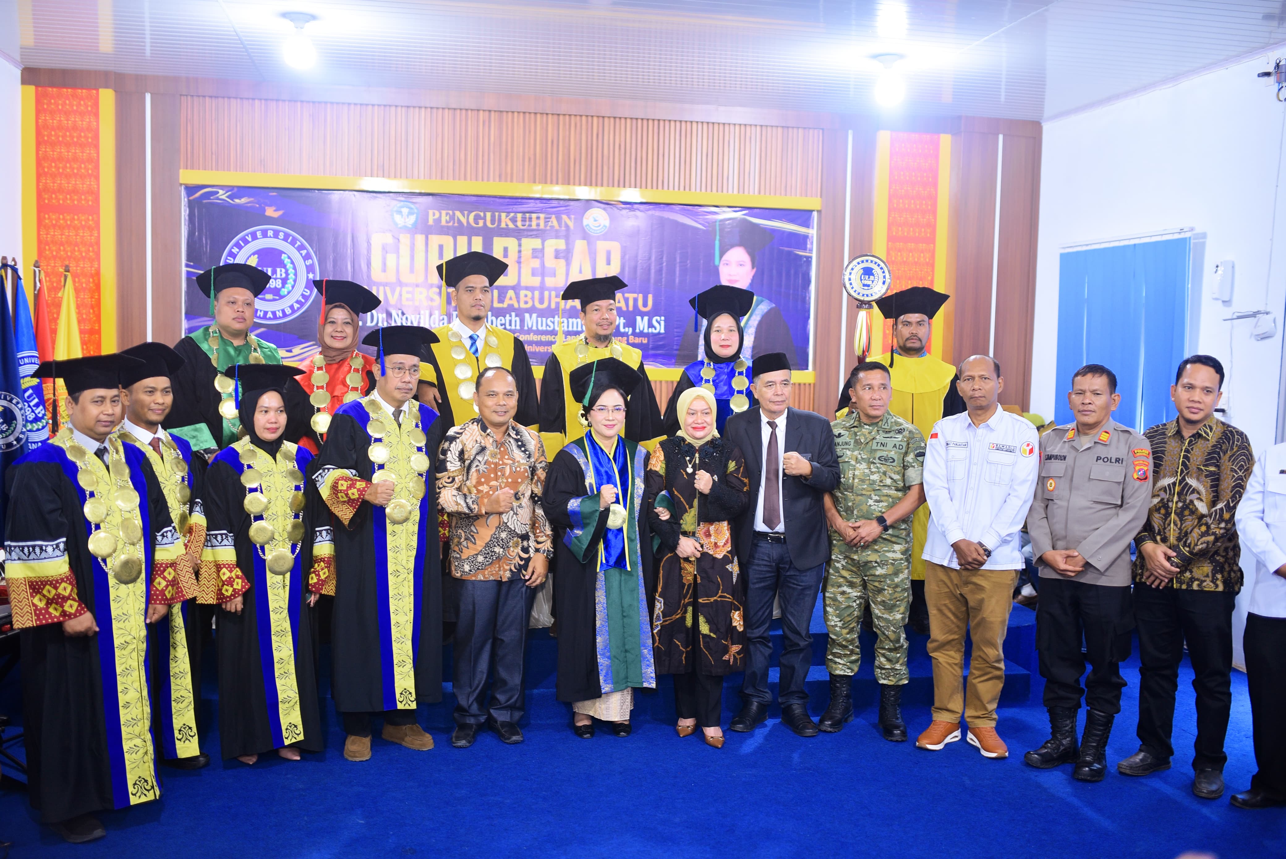 ULB Kukuhkan Prof. Novilda Elizabeth Mustamu Sebagai Guru Besar, Tonggak Baru Dunia Akademik Labuhanbatu
