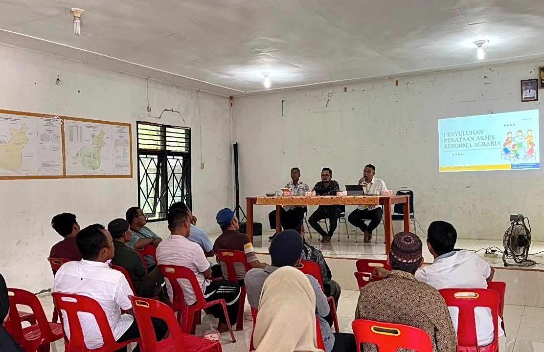 BPN Labuhanbatu Gandeng Akademisi ULB Berikan Penyuluhan Penanganan Akses Reforma Agraria di Labuhanbatu Utara