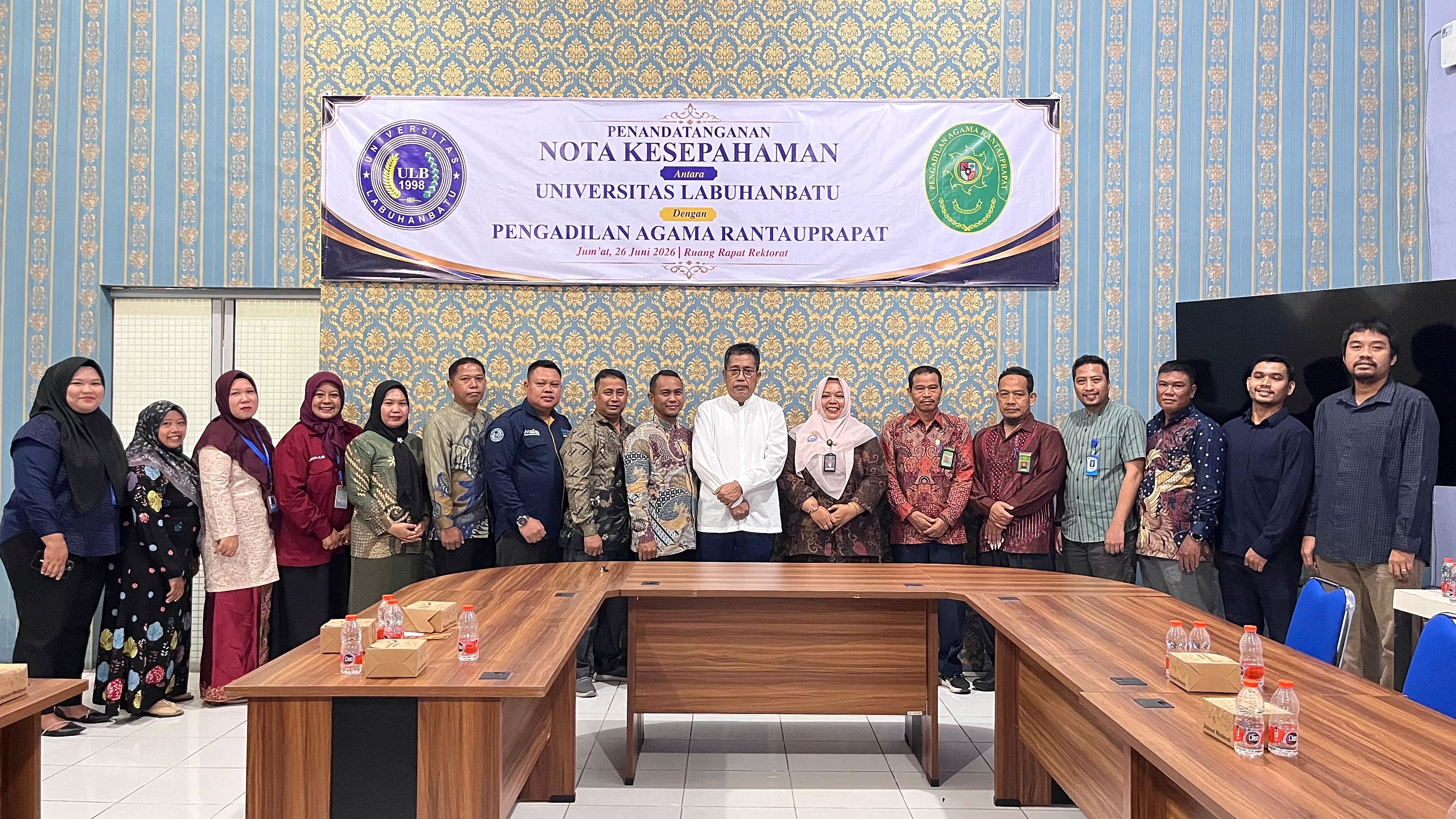 Magang, Praktisi Mengajar, hingga Pendampingan Hukum Desa, ULB Perkuat Kerja Sama dengan Pengadilan Agama Rantauprapat