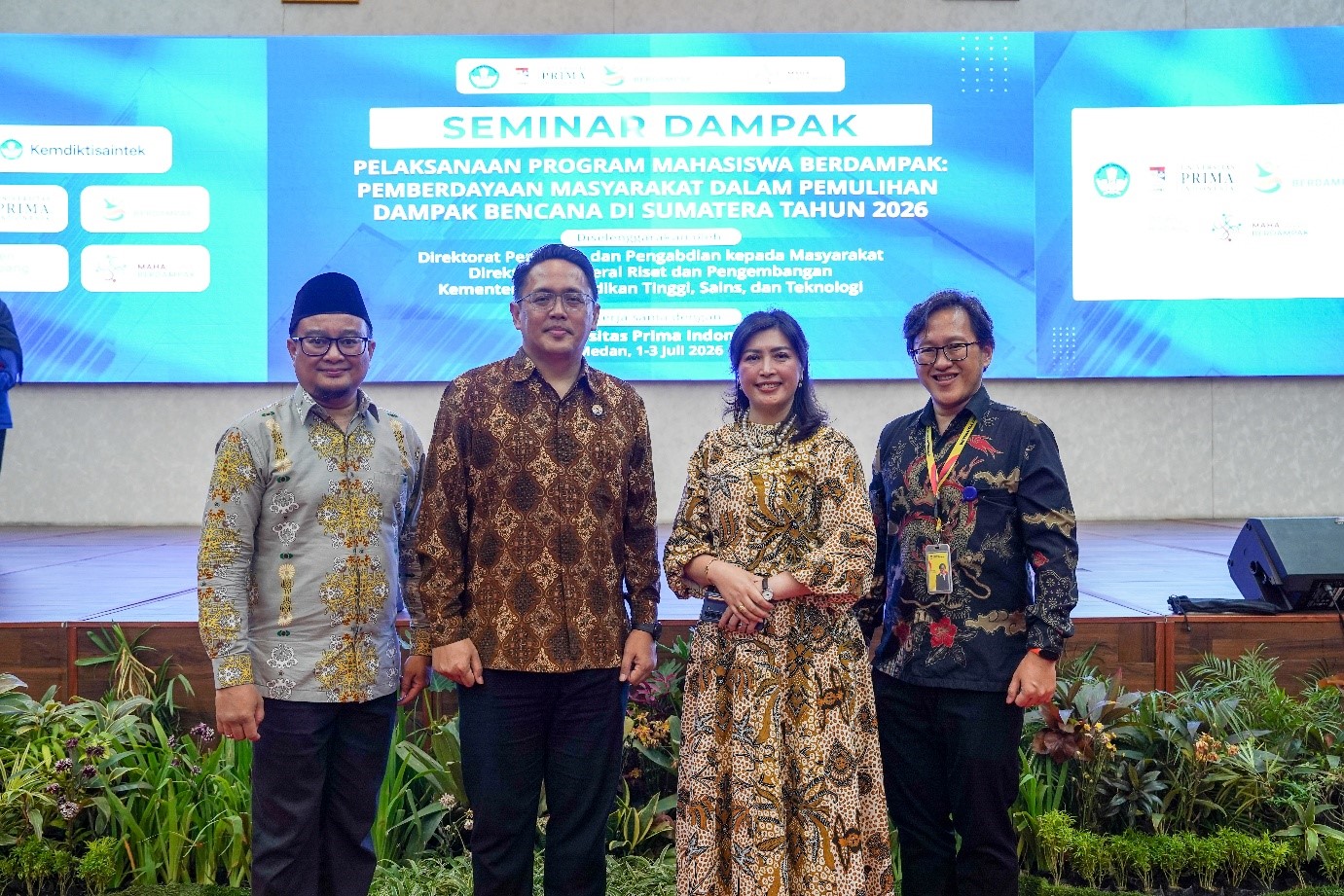 Sukseskan Seminar Mahasiswa Berdampak 2026, Dirjen Riset dan Pengembangan Kemdiktisaintek Puji Fasilitas Dan Kesiapan UNPRI