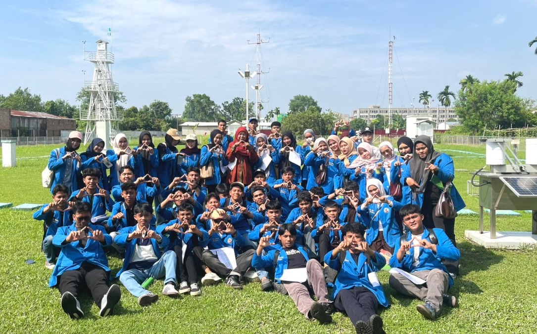 Perkuat Pembelajaran Agroklimatologi, Mahasiswa Fakultas Pertanian Kunjungi BMKG
