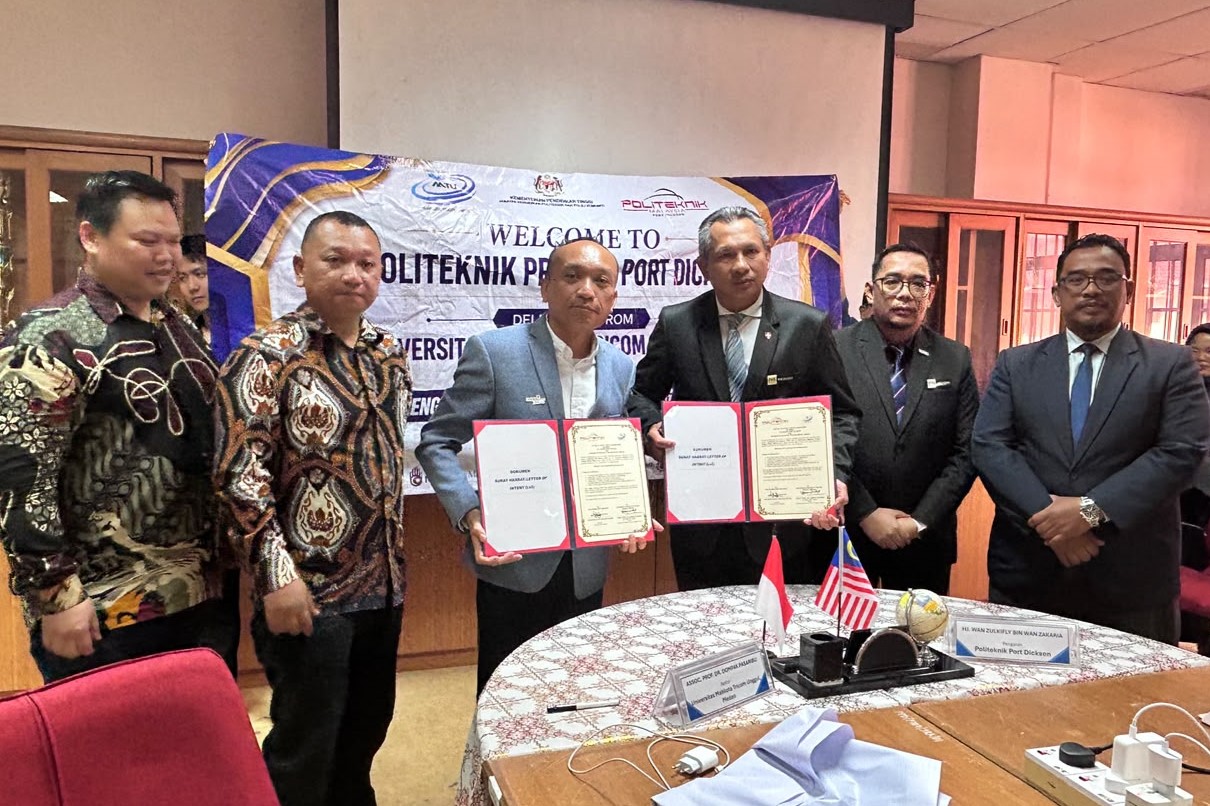 Universitas MTU Medan Jalin Kemitraan
Strategis dengan Politeknik Port Dickson
Malaysia, Dorong Pendidikan Berkualitas
dan Pertukaran Akademik
